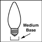 Edison or Standard Size Bulbs