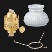 Miniature Oil Lamp Parts