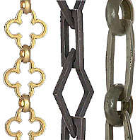Decorative Lamp Chain For Chandeliers & Swag Chain Fixtures