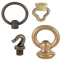 Brass Loops and Lamp Hooks