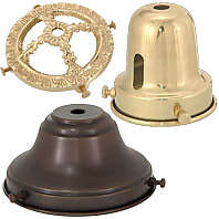 Lamp Shade Holders and Lamp Socket Cups