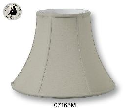 Beige Color Deluxe Bell Lamp Shades, 100% Fine Linen<br><b><font color=red> ON SALE!</font></b>