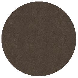 Round, Adhesive Backed Brown Felt