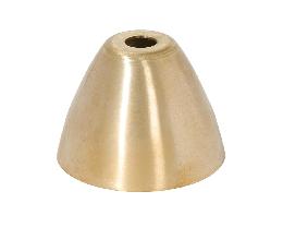 1-3/4" Tall Dome Unfinished Brass Socket Cup, 1/8IP