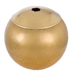 3 Inch Hollow Brass Ball with Lid