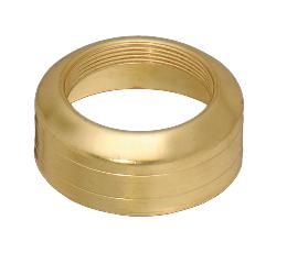 #2 Solid Brass, Double Ring Collar