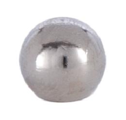 3 /8 Inch Tapped Nickel Ball