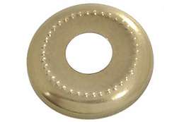 1 1/8" Stamped Brass Check Ring