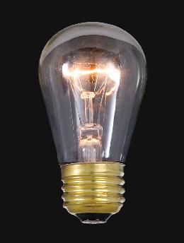 Low Watt Clear Medium Base Bulb Ideal for String Lights