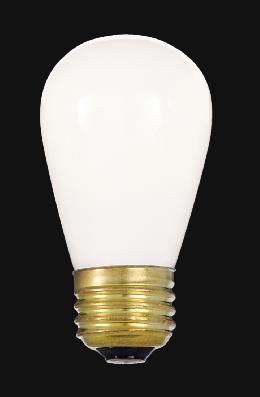 Low Watt White Medium Base Bulb Ideal for String Lights