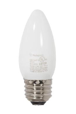Soft White 40 Watt Equivalent Standard Base LED Dimmable B11 Light Bulb