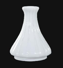 Opal Glass Angle Lamp Chimney