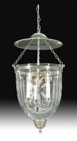 19th Century Hall Lantern with Laurel Swags Design <br><FONT COLOR=FF0000>Save 49%!</FONT> 