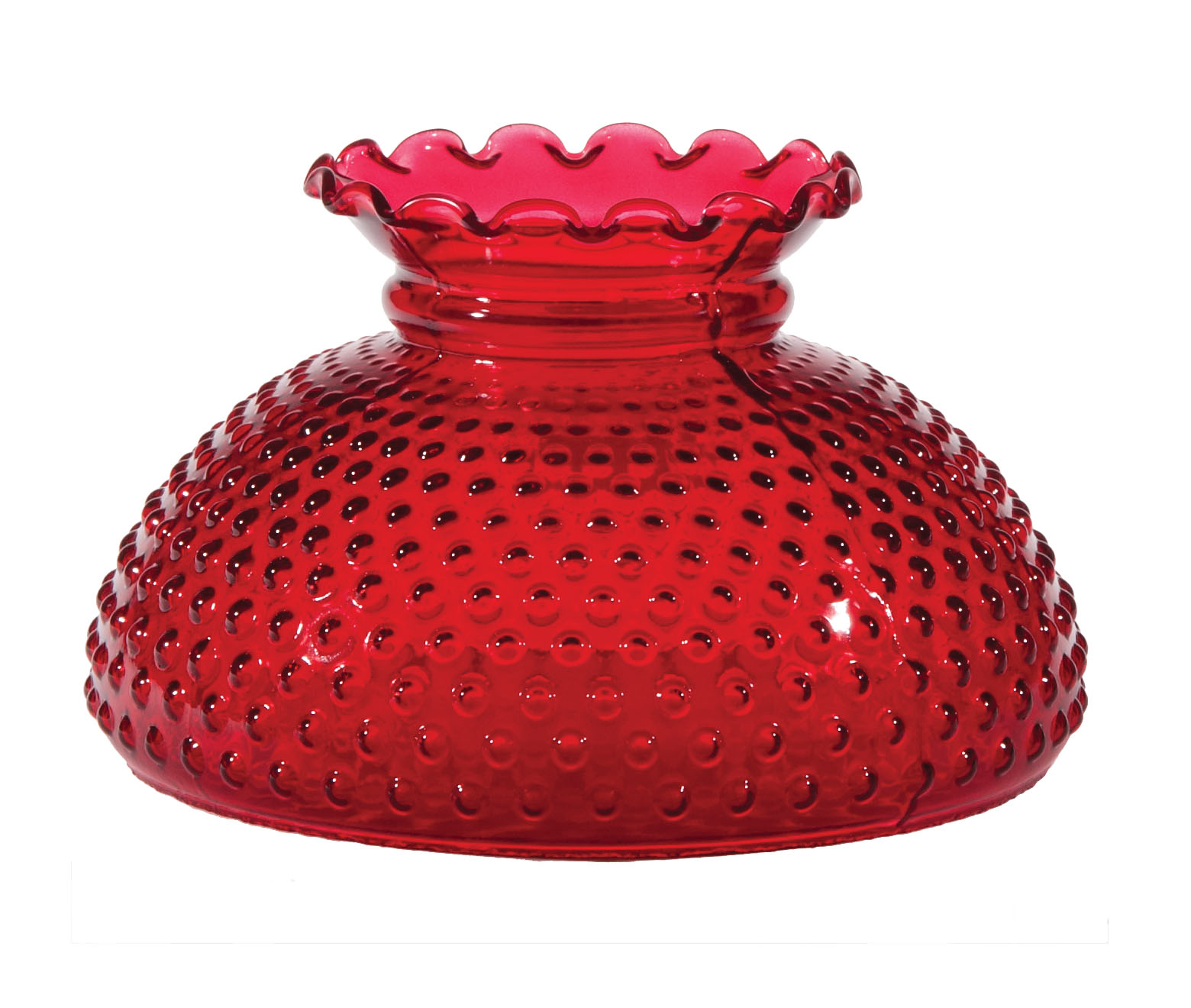 Hobnail hurricane lamp