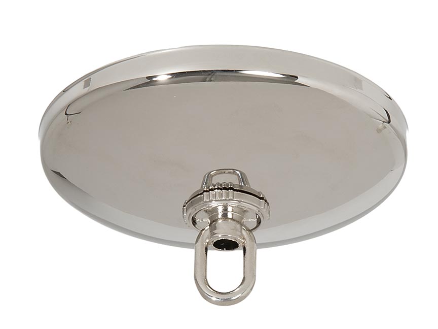 Nickel Plated Screw Collar Canopy Kit 11834N | B&P Lamp Supply