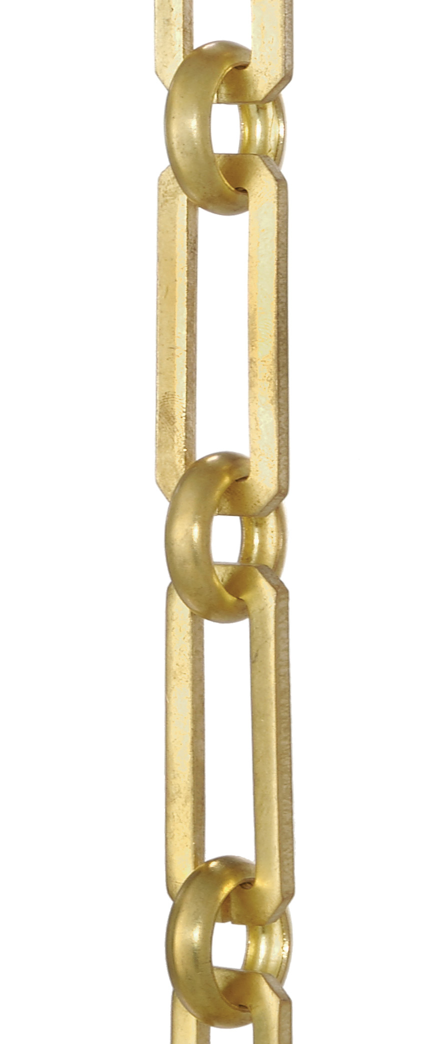 B&p Lamp Small, Brass Plated Steel Dec. Chain, 3 ft. Length